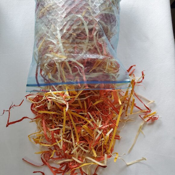Rustic Colors Shredded Paper Filler for Fall Décor – 1.5 oz Bag - Picture 3 of 5